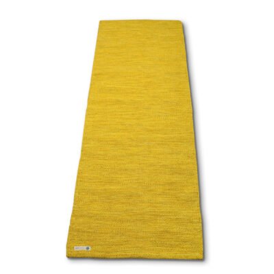 Modern Yogi 7mm Premium Thick Cotton Yoga Mat in Amber Gold Colour