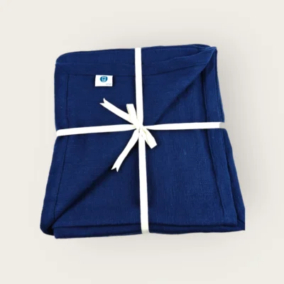 Modern Yogi Cotton Yoga Blanket - Blue Color