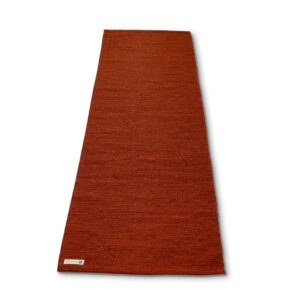 3MM Travel Lite Cotton Yoga Mat - Crimson Red