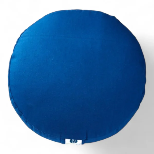 Meditation Cushion | Yoga Cushion | Kapok Filled | Color Blue